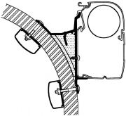 Thule Omnistor adapter Hymer S 3,00m