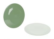 Bo-Camp Dinerbord Two-tone Groen, per 4